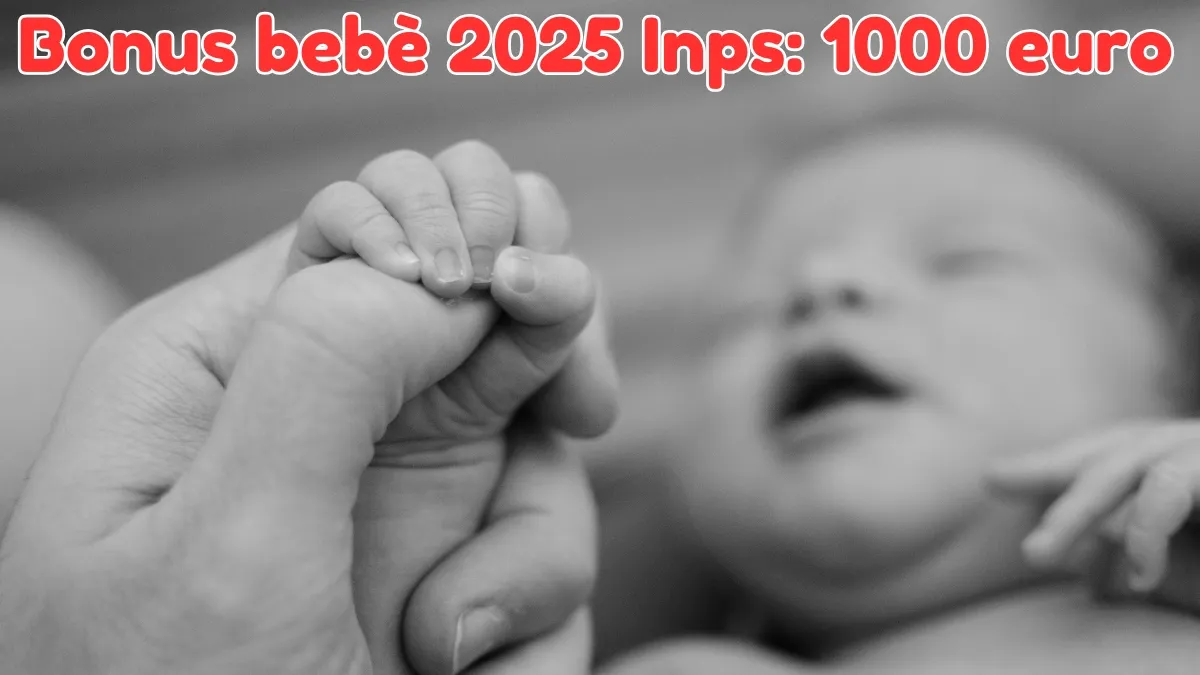 Bonus bebè 2025 Inps: 1000 euro per i nuovi nati