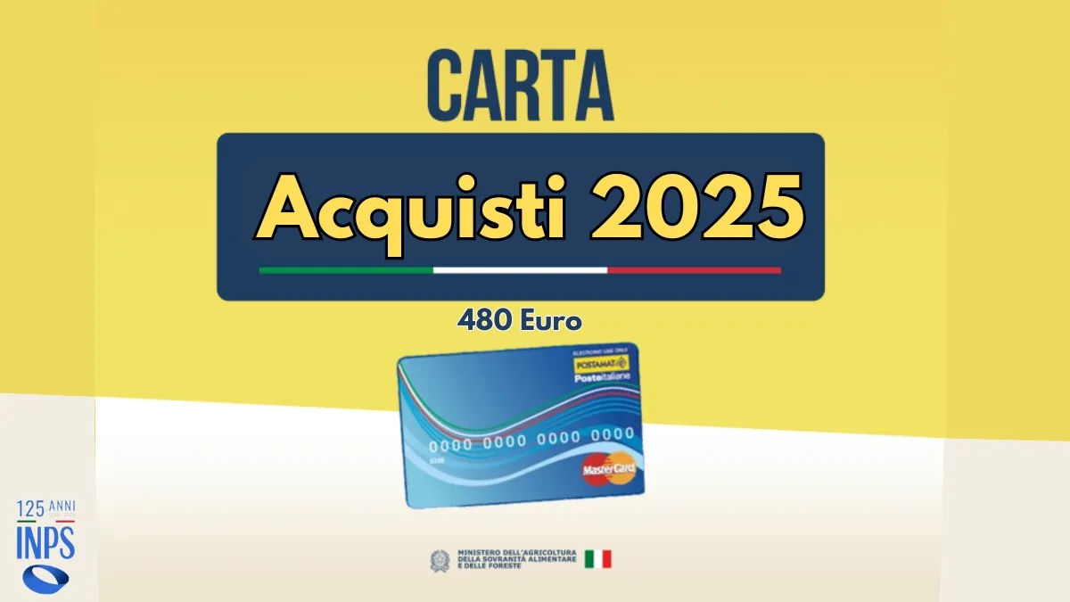 Carta Acquisti Giugno 2025: Ecco quando arriva il pagamento!